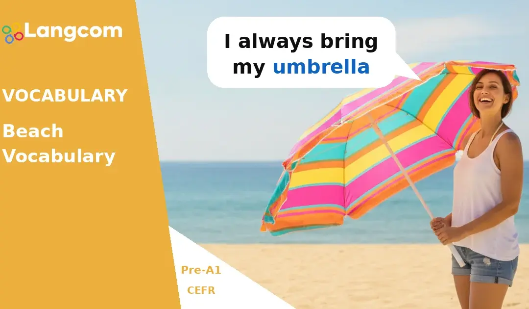 Essential A2 Beach Vocabulary for Your Next Trip