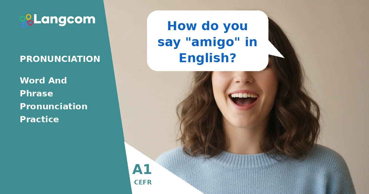 How to Ask for Words in English: ‘How do you say…?’ (A1 English) How to Ask for Words in English: 'How do you say...?' (A1 English) — A1 English pronunciation lesson by Langcom